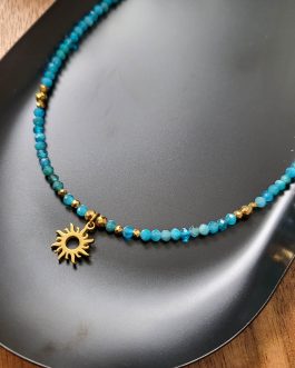 Naszyjnik Kreatywności Apatyt 3mm